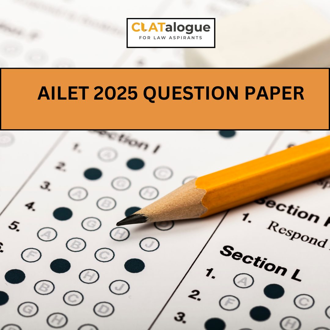 AILET 2025 Question Paper Download PDF for FREE!