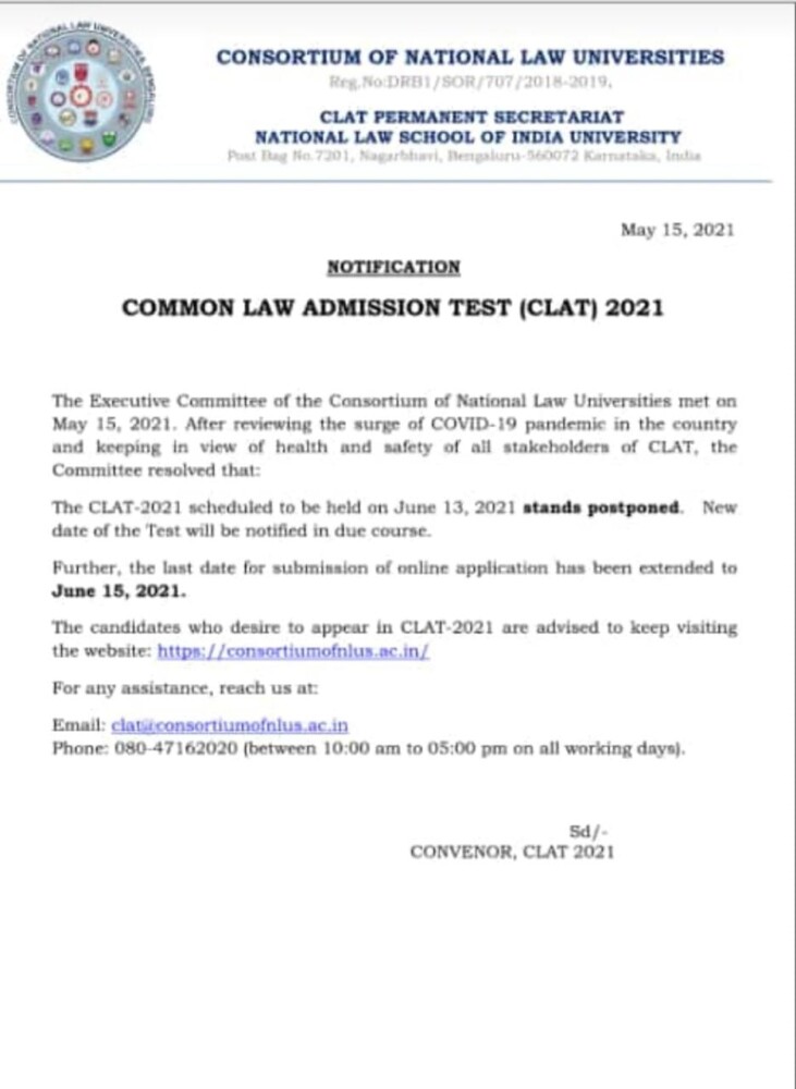 Official Notifcation